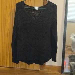 Knitted long sleeve shirt